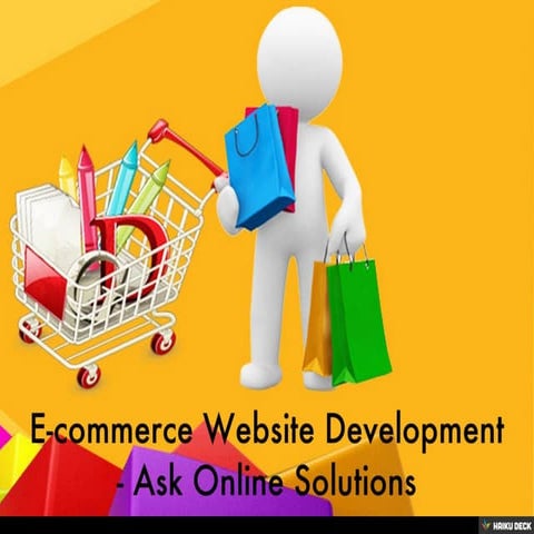 Ecommerce website development