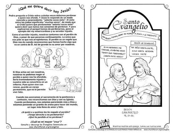 Evangelio Ilustrado. Domingo 7 septiembre