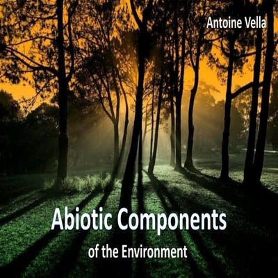 Abiotic components of the environment