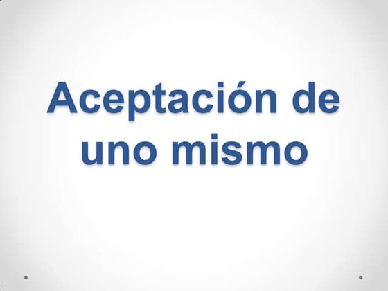 Aceptación