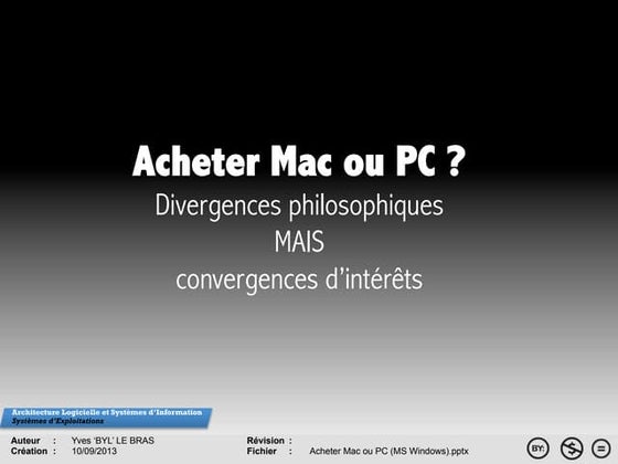 Acheter mac ou pc (ms windows) [ppt]