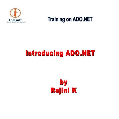 Ado.net