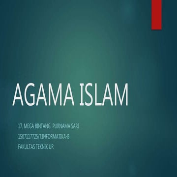 Agama islam