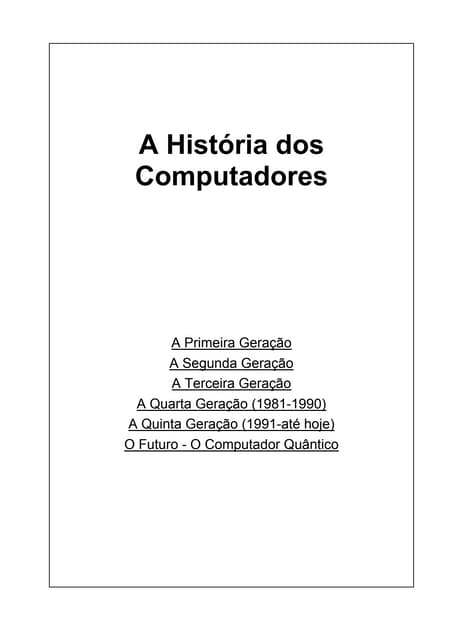 Ahist comput