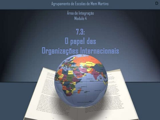 Ai Modulo 4 O papel das organizações internacionais