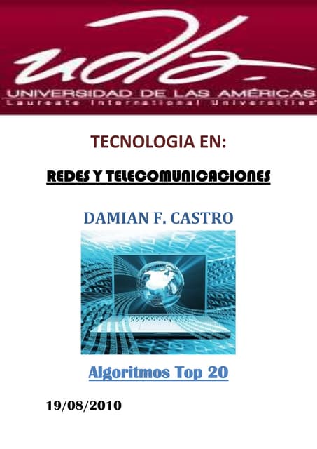 Algoritmos TOP 20th