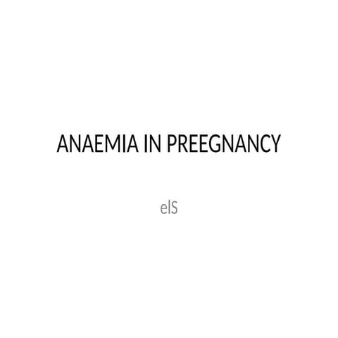 ANAEMIA_IN_PREEGNANCY- obstetrics and gynaecology.pptx