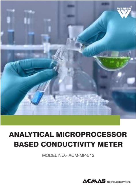 Analytical Microprocessor Based pH & Conductivity Meters by ACMAS Technologie...