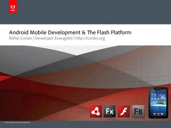 Android Development with Flash Platform