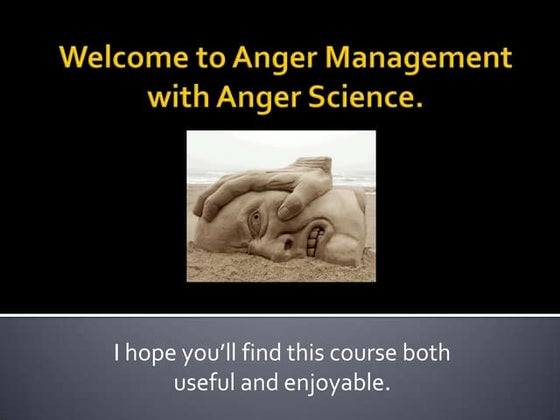 Anger management class 1