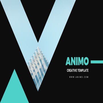 Animo Presentation : Dark Color Theme