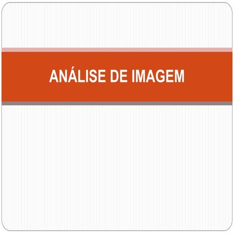 Análise de imagem