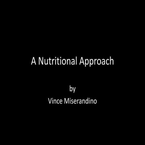 A Nutritional Approach