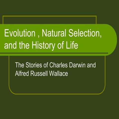 AP BIO Evolution and Natural Selection speciation 2.ppt