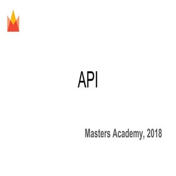 API