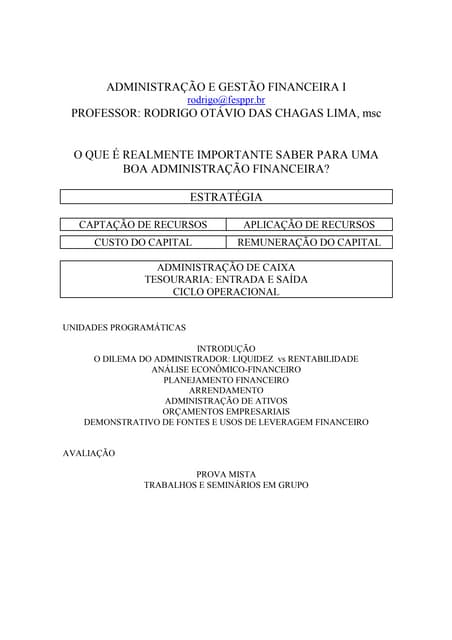 Apostila financ i