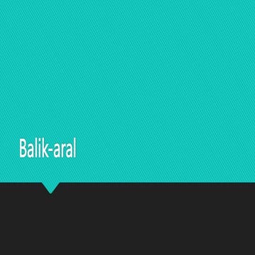 Aralin 2.5 Dahil sa Anak.pptx