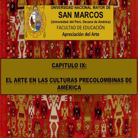 Arte en las culturas precolombinas de america
