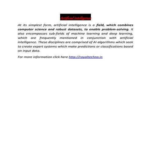Artificial intelligence.docx