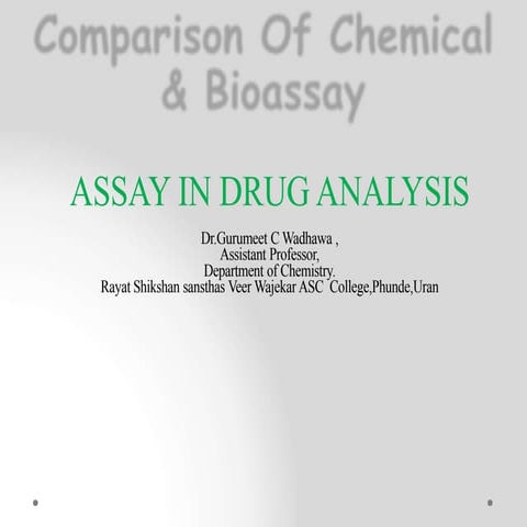 Assay In Drug Analysis.ppt