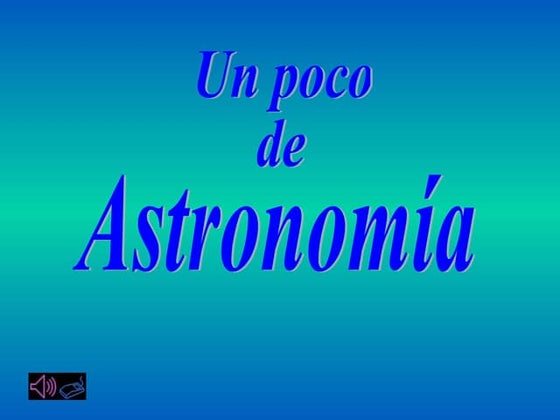 Astronomía