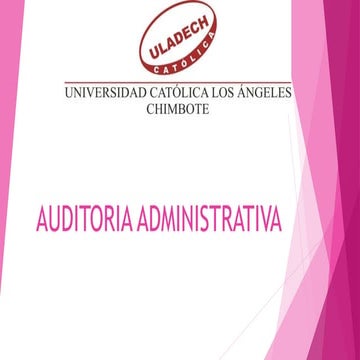 Auditoria administrativa