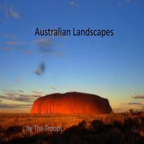 Australian landscapes