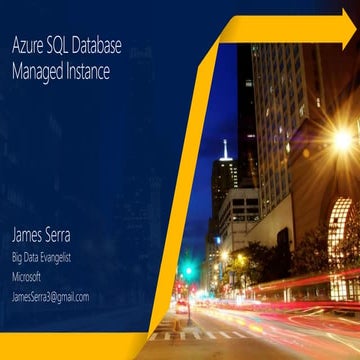 Azure SQL Database Managed Instance