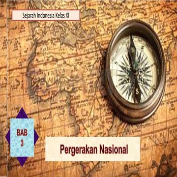 Bab 3  pergerakan nasional  