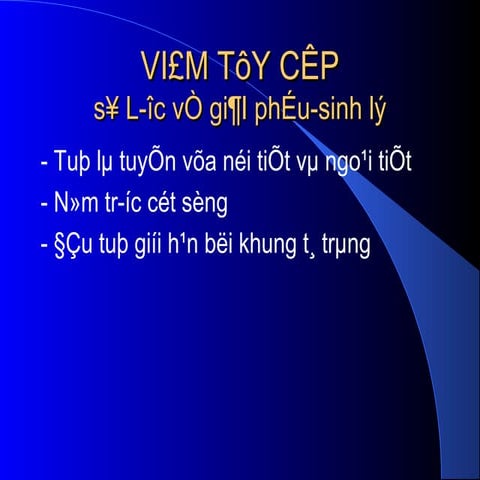 Bai giang viem tuy cap