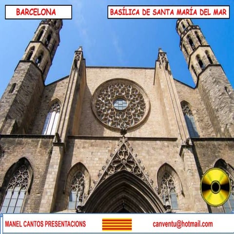BARCELONA - CATEDRAL DE SANTA MARÍA DEL MAR