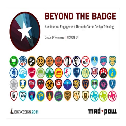 Beyond The Badge: Architecting Engagement Through Game Design Thinking