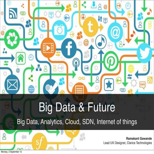 Big Data & Future - Big Data, Analytics, Cloud, SDN, Internet of things