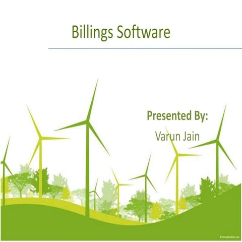 Billing software