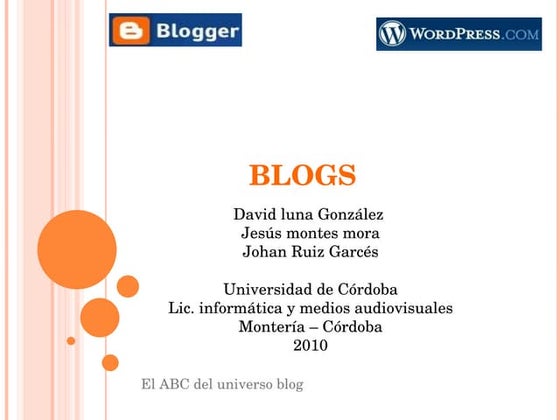 Blogs