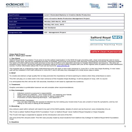 NHS Brief Wash Your Hands