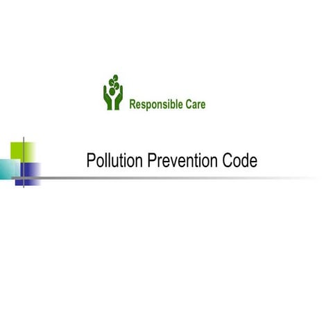 Pollution Prevention Code