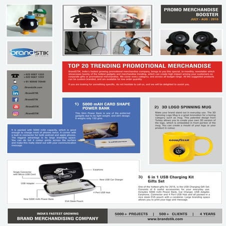 Promo Merchandise Booster July - Aug : 2016