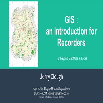 GIS for Recorders
