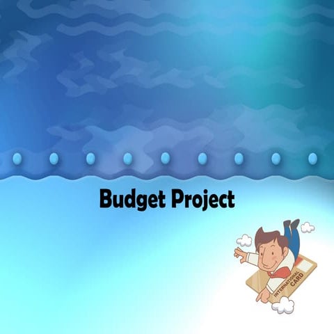 Budget project powerpoint