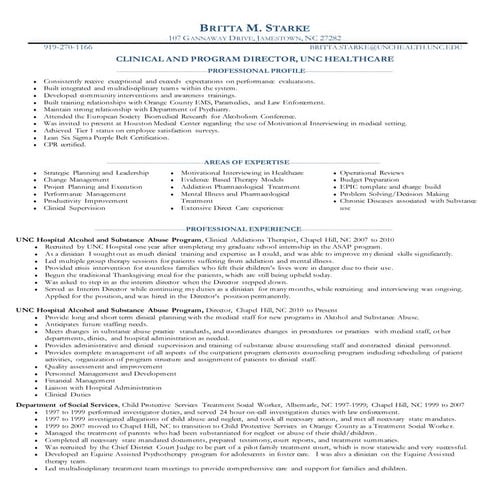 Resume March 2016