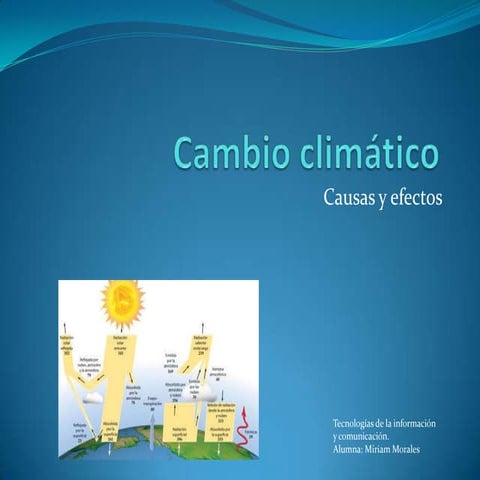 Cambio climático