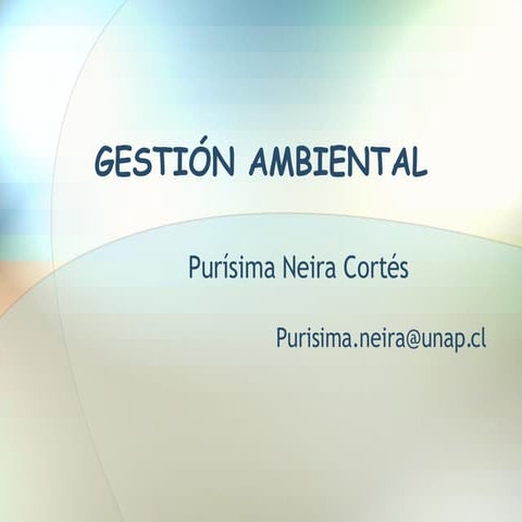gestion ambiental
