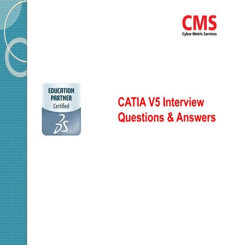 Catiav5interviewppt 160802120654