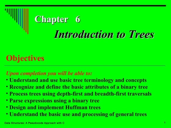  Introduction to trees