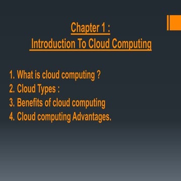 Cloud Computing