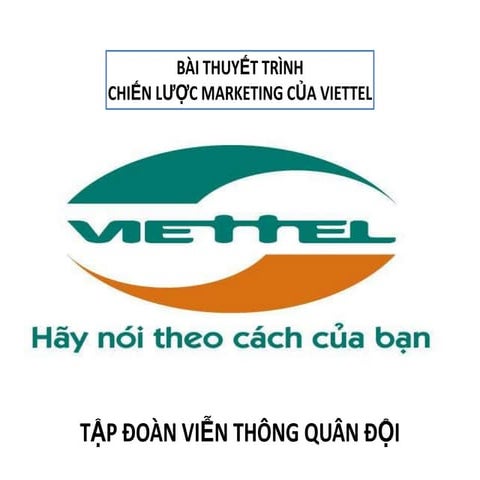 Chien luoc marketing viettel