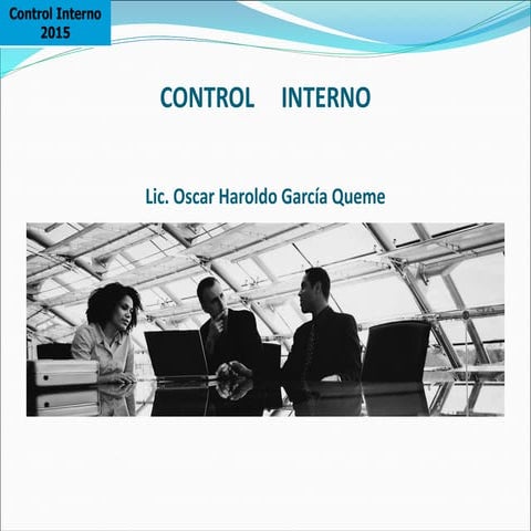 Tesorería Control Interno