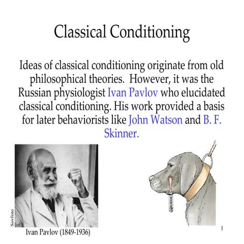 Classical Conditioning