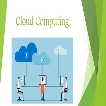 Cloud computing